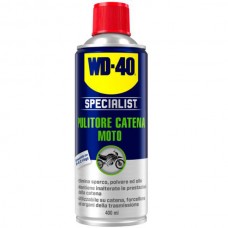 PULITORE CATENE SPRAY ml 400  MOTO SPECIALIST WD40