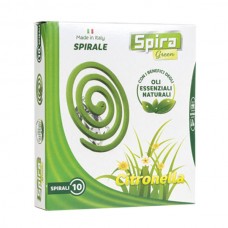 SCACCIAINSETTI SPIRALI PROFUMATE Pz 10 SPIRA GREEN