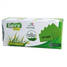 PIASTRINE ELETTROEMANATORI       Pz 30 SPIRA GREEN