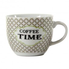 TAZZA CAFFE CERAMICA COFFEE TIME Pz 6 BELLINTAVOLA