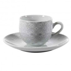 TAZZA CAFFE PORCELLANA DAMASCO   Pz 6 PASSIONECASA