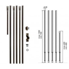 ASTE SERRATURE QUINTUPLICE          Pz 5 100Q MOIA