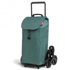 CARRELLO SPESA TRIS VERDE    l 52 51x44 h  96 GIMI