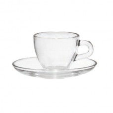 TAZZA CAFFE VETRO BRAZIL                Pz 6 CERVE