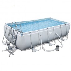 PISCINA STEEL RETT. FILTRO 2D  404x201 h 100 BESTW